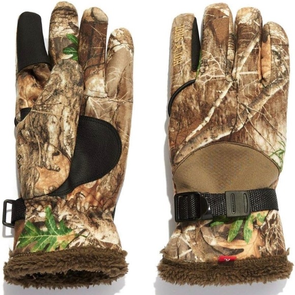 HOT SHOT Men’s Camo Gorge Stormproof Glove –Realtree Edge Outdoor Hunting - Sz L - Picture 1 of 1